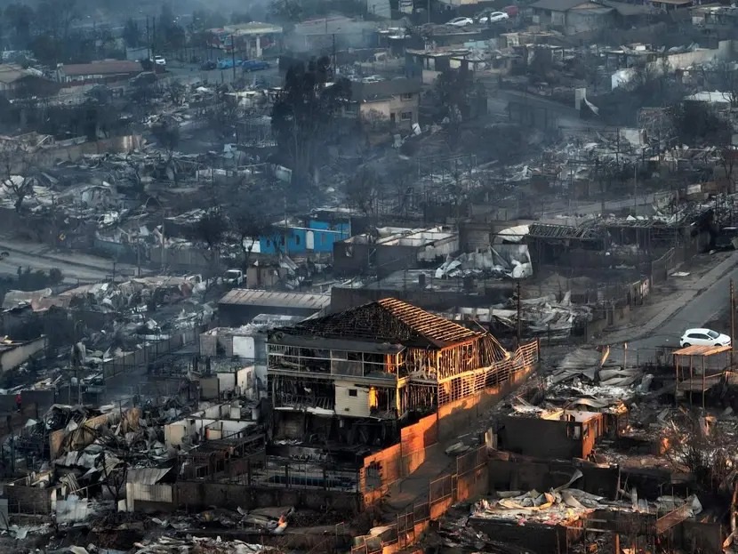 Suman 19 muertos por incendios forestales en Chile; así quedó la zona del  desastre | Radio Sonora
